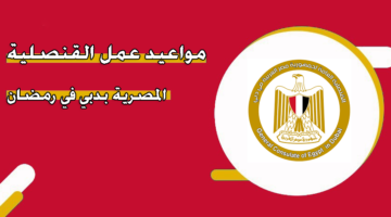 مواعيد عمل القنصلية المصرية بدبي في رمضان 2024
